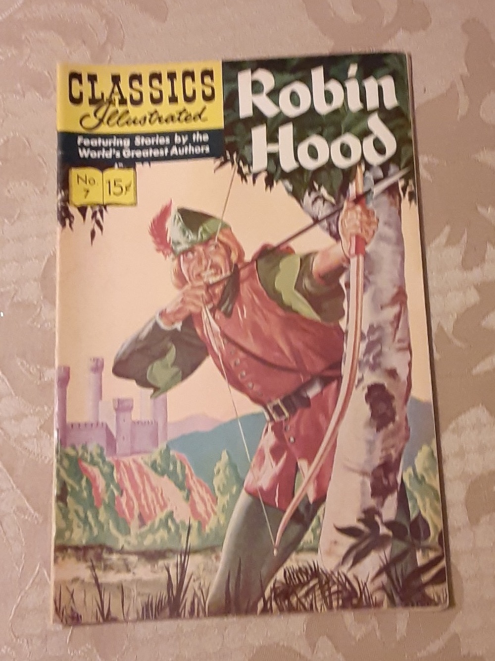 Classics Illustrated Robin Hood No. 7 (HRN 167) Vintage 1966 Comic